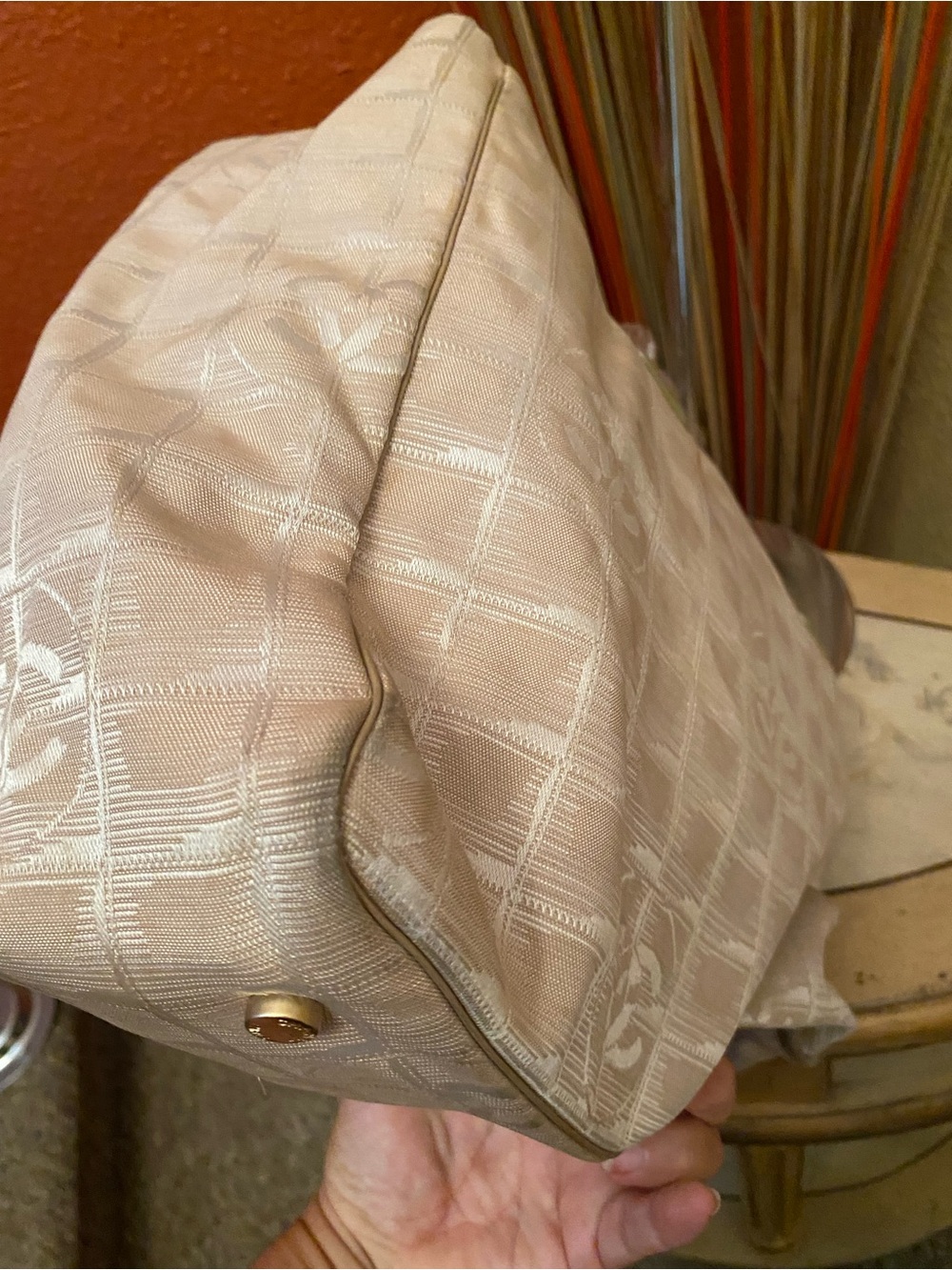 Chanel - VINTAGE- GUC - Travel Ligne Tote - Great Tote! - Picture 15 of 16